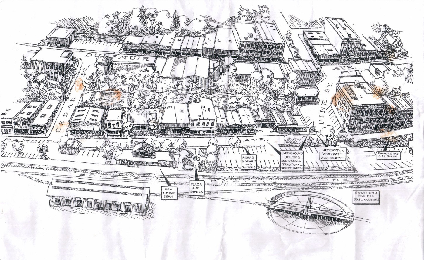 Dunsmuir Visionary Village — Property Map