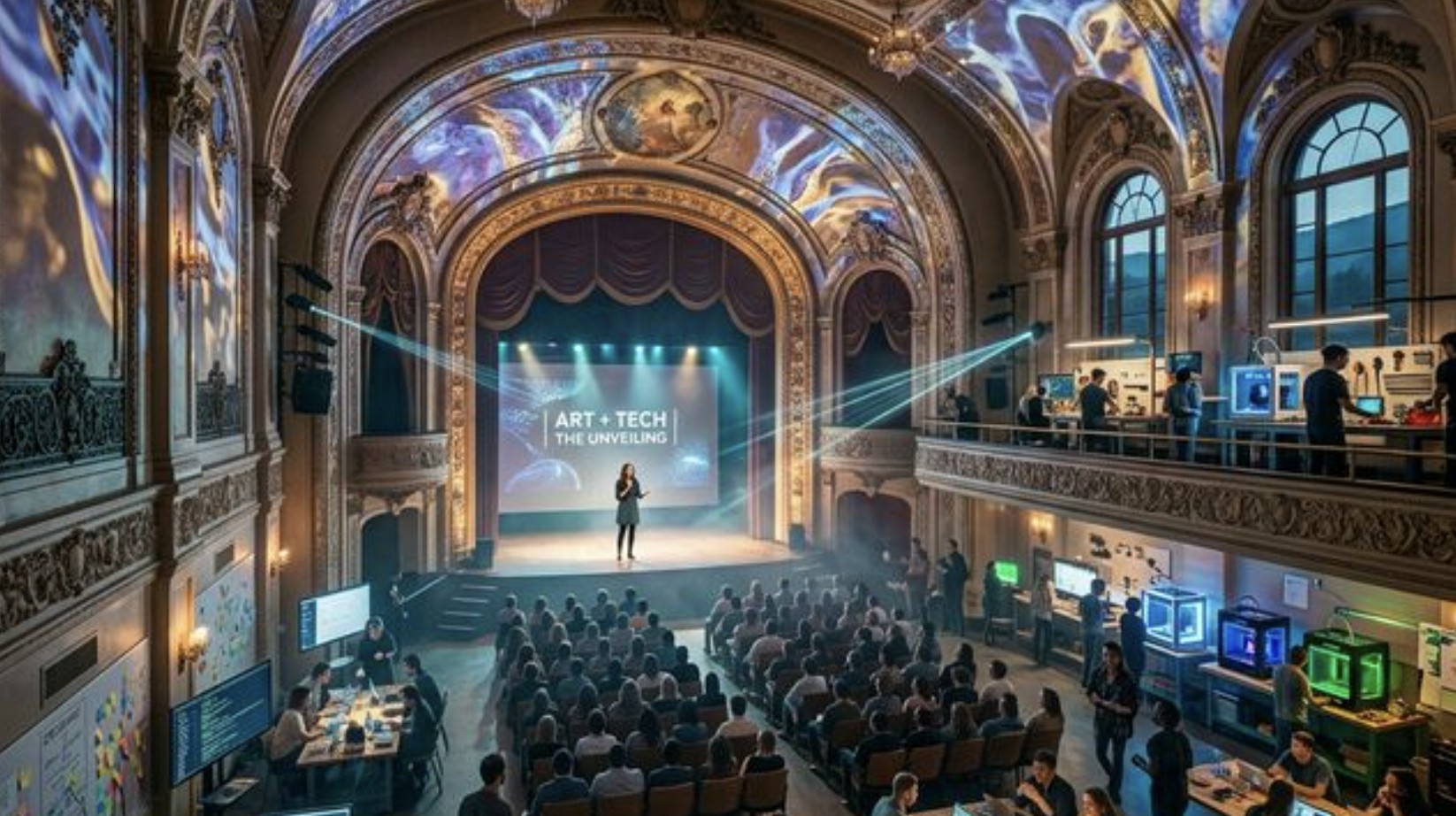 DVV — Art + Tech at the Historic California Theatre