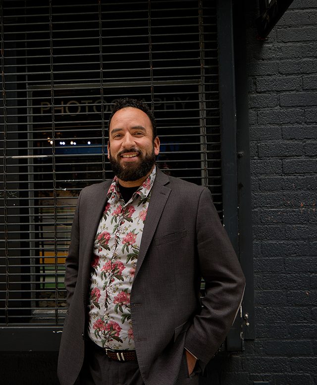 Michael Lopez, founder of InnerCartography, in San Francisco