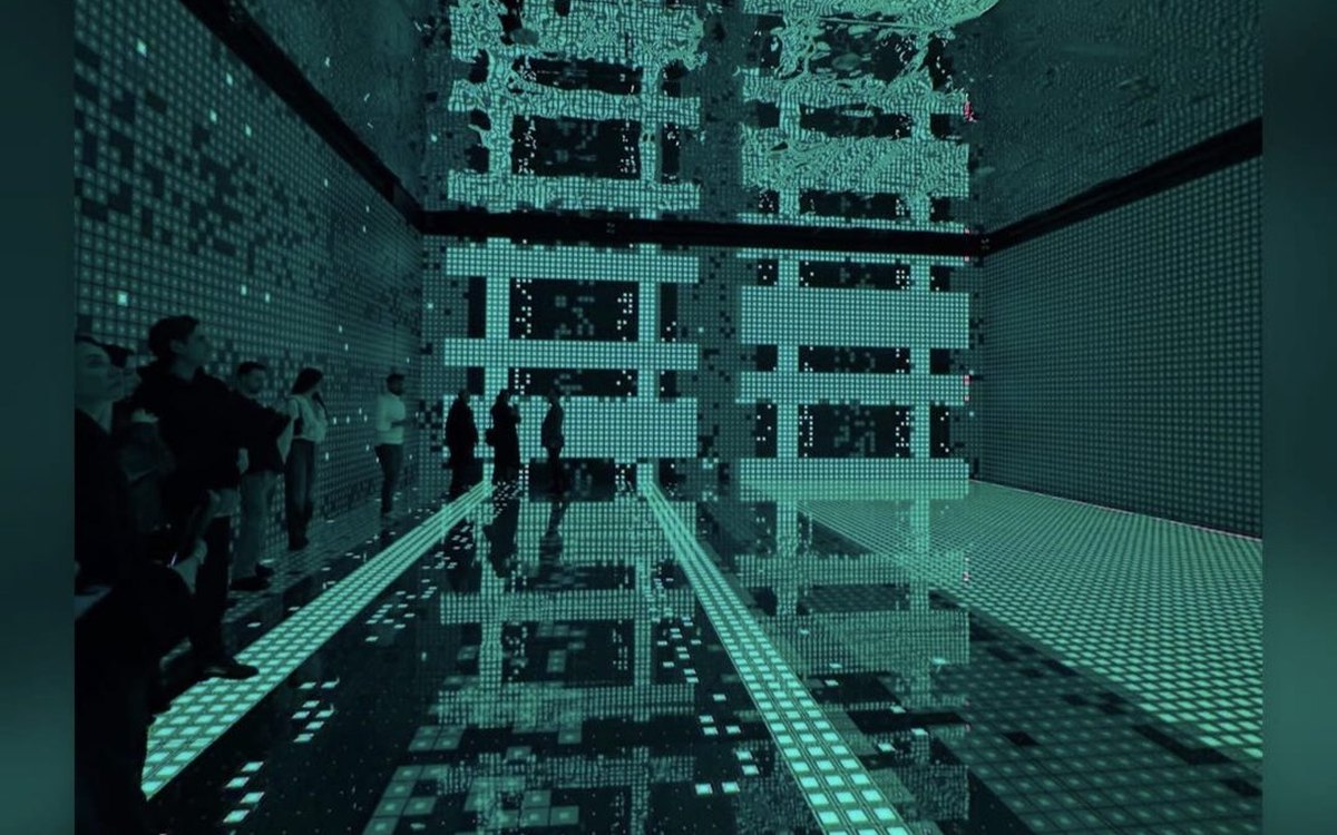 An immersive, data-driven light environment